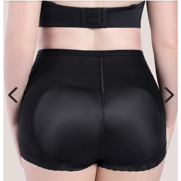 Brand New Curveez Women's Size Medium Black Everyday Shaping Boyshort - Picture 2 of 9